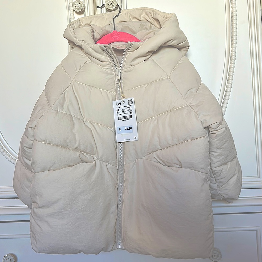 Toddler girls puffer jacket